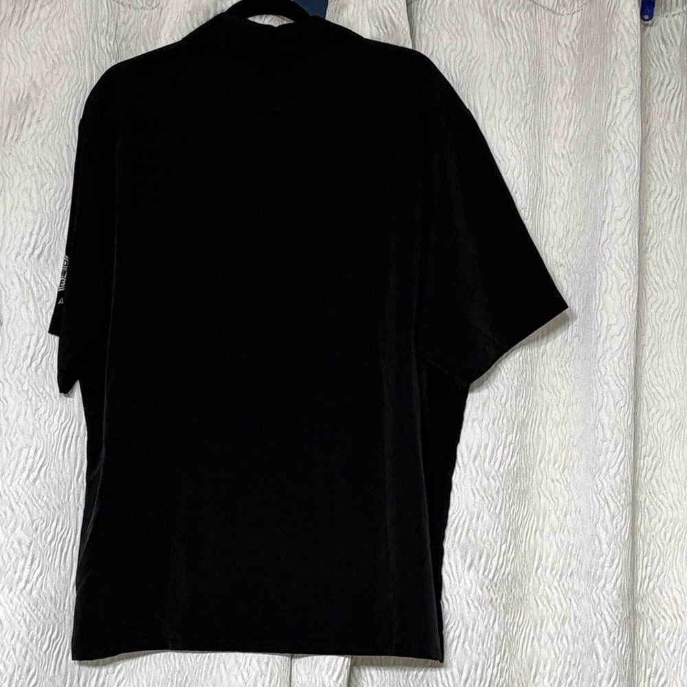 Harley-Davidson Black Short Sleeve Button Shirt with Barbed Wire -Hawaii - Picture 2 of 7